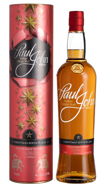 Christmas Edition 2020 - Paul John Indian Single Malt Whisky