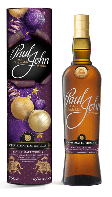 Christmas Edition 2023 - Paul John Indian Single Malt Whisky