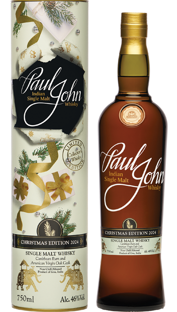 Christmas Edition 2024 - Paul John Indian Single Malt Whisky