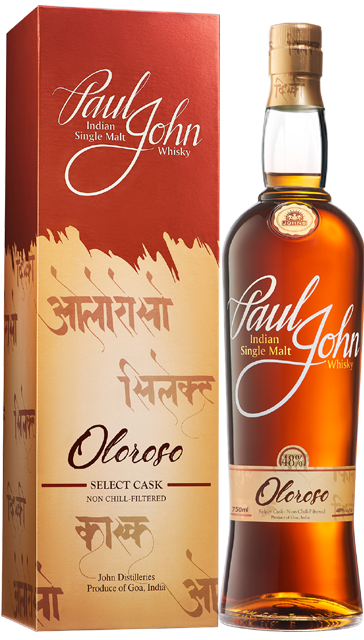 Oloroso Select Cask - Paul John Indian Single Malt Whisky