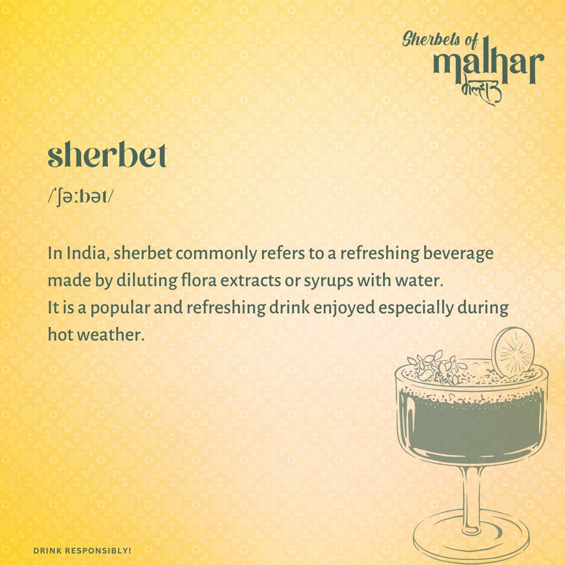 Summer Series - Everything you need to know about Sherbets!