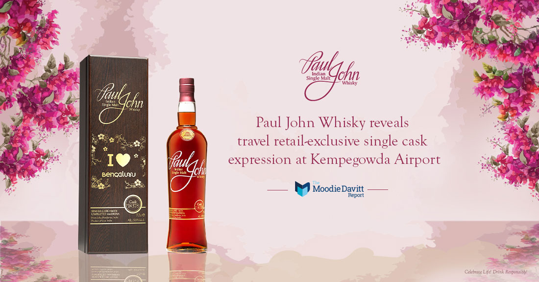 Paul John Whisky reveals travel retail-exclusive single cask expression at Kempegowda Airport