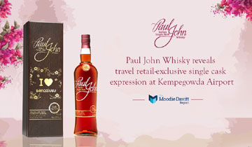 Paul John Whisky reveals travel retail-exclusive single cask expression at Kempegowda Airport