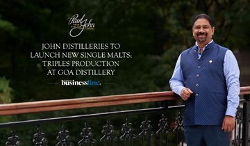 John Distilleries to launch new single malts; triples production at Goa distillery